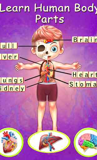 Kids Body Parts Learning 1