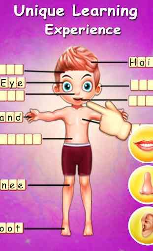 Kids Body Parts Learning 4