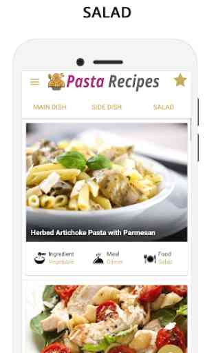 Pasta Recipes - Easy Pasta Salad Recipes App 2