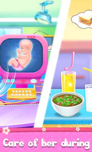 Pregnant Mommy And Baby Care: Babysitter Games 2