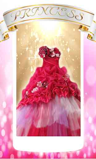 Princess Gown Fashion Photo Montage 1