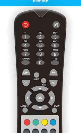 Remote Control For DishTV Set Top Box 1