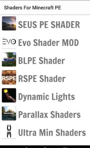 Shaders For Minecraft PE 1