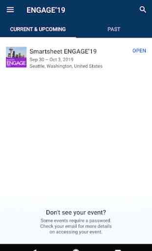 Smartsheet ENGAGE 1