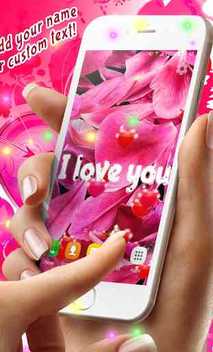 Sweet Love Live Wallpaper ❤️ HD Hearts Wallpapers 2