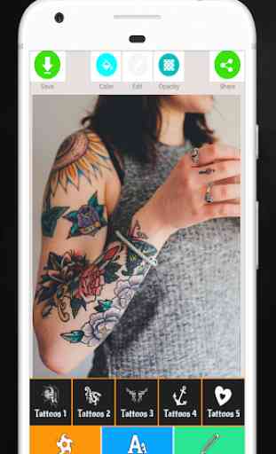 Tattoo Maker - Girls Tattoo Maker - Love Tattoo 1