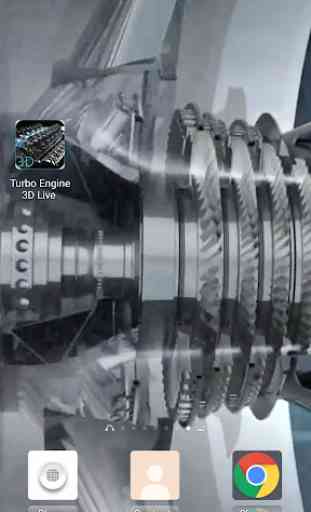 Turbo Engine 3D Live Wallpaper 3