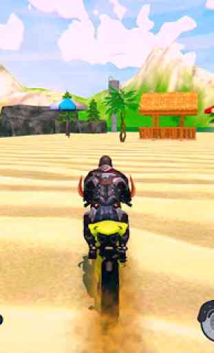Water Beach Bike Racer: Motocross Dirt Bike Stunts 4
