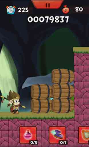 Willie the monkey king in the island adventure 2