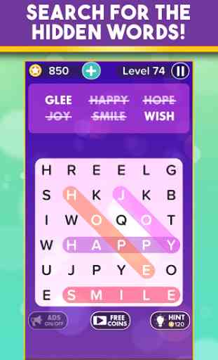 Word Search Addict - Word Search Puzzle Free 2