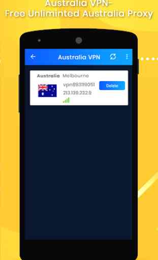 Australia VPN-Free Unlimited Australia Proxy 3