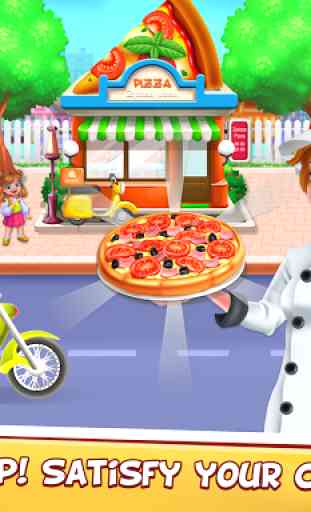 Bake Pizza Delivery Boy: Pizza Maker Games 1