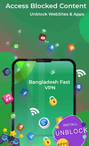 Bangladesh Fast Vpn - Free VPN Proxy & Secure 3