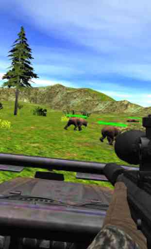 Bear Hunting on Wheels 4x4 - FPS Shooting Game 18 3