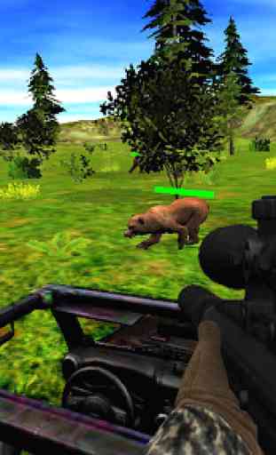 Bear Hunting on Wheels 4x4 - FPS Shooting Game 18 4