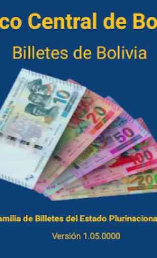 Billetes de Bolivia 1