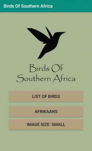 Birds Of Southern Africa 1