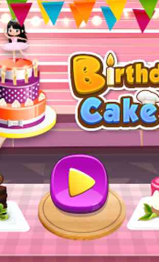 Birthday Party Cake Factory: Bakery Chef Frenzy 1