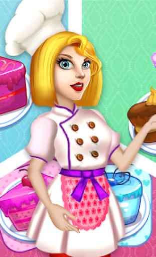 Birthday Party Cake Factory: Bakery Chef Frenzy 4