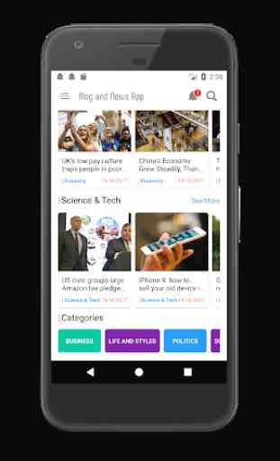 Blog and News App for WordPress Site 2