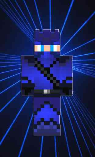 Boys and girls ninja skins for Minecraft pe 3