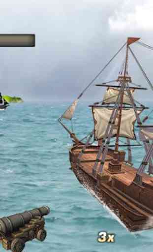 Caribbean Sea Pirate War 3D Outlaw Pirate Ship Sim 1