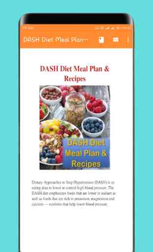 DASH Diet Meal Plan & Recipes 2