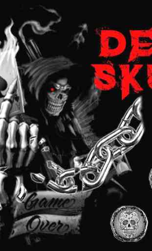 Devil Death Gun Skull Theme 2