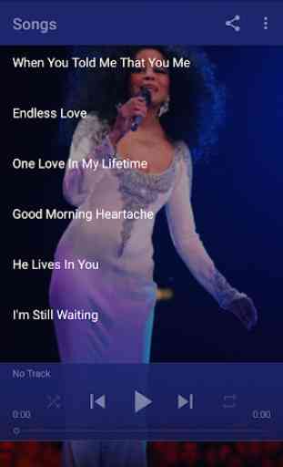 Diana Ross OFFLINE Songs 2