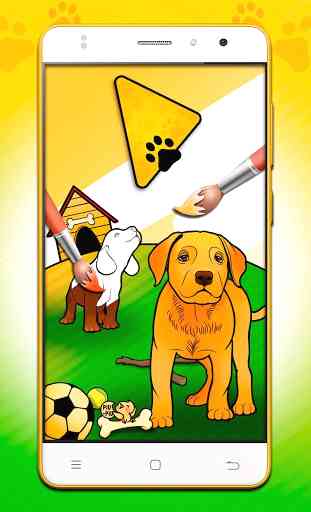 Dogs Coloring Pages 1