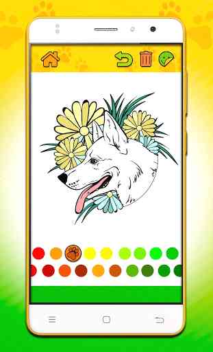 Dogs Coloring Pages 3