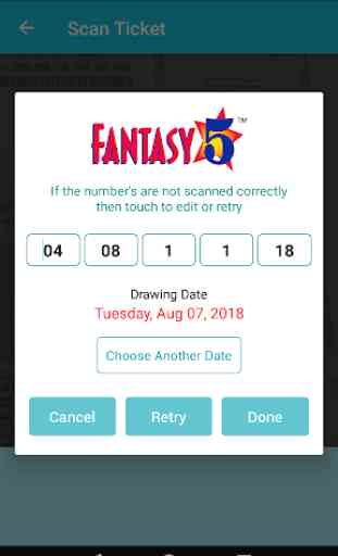 Florida Lottery Ticket Scanner & Results 3