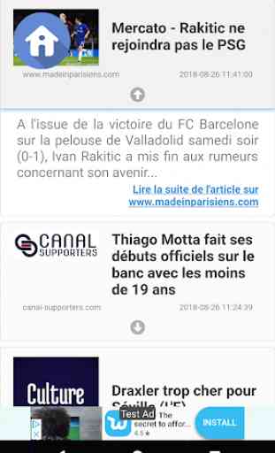 Football PSG News News mercato info Paris 1