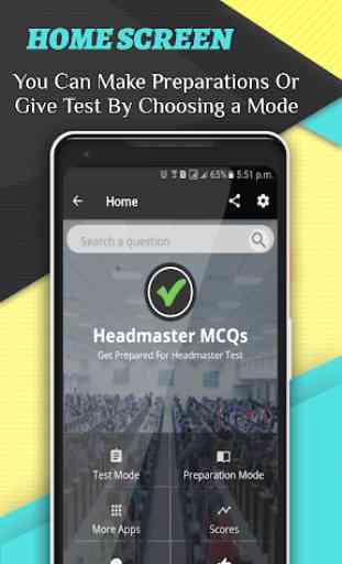 Headmaster MCQs Test 2
