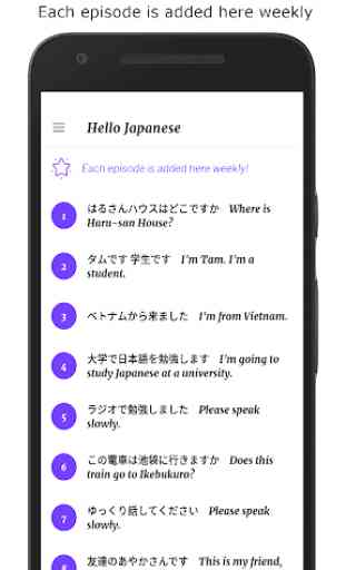 Hello Japanese: Lessons, Videos, Kanji 1