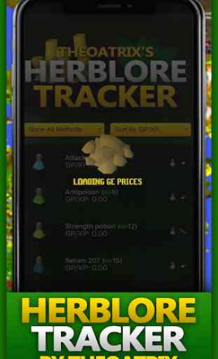 Herblore Tracker for OSRS 3