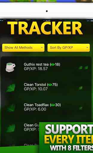 Herblore Tracker for OSRS 4