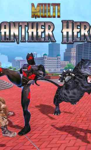 Multi Panther Hero Crime City Battle 1