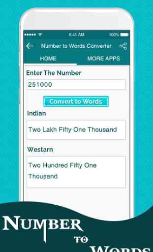 Number to Word Converter 2
