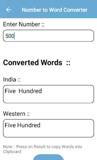 Number to Word Converter 2