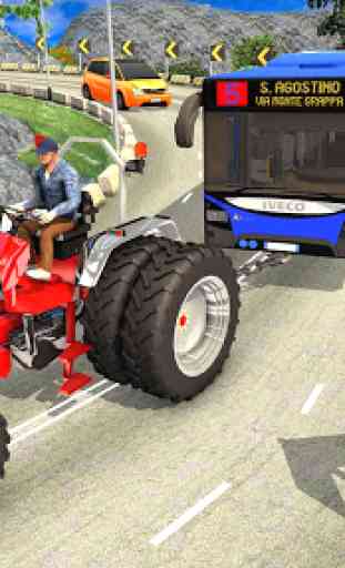 Offroad Towing Chained Tractor Bus 2019 3