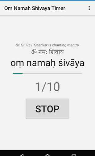 Om Namah Shivaya Timer 1