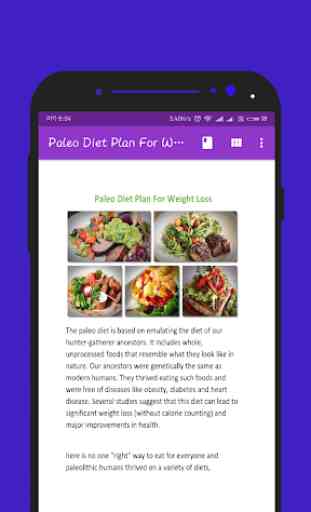 Paleo Diet Plan For Weight Loss 1