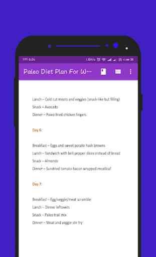 Paleo Diet Plan For Weight Loss 4