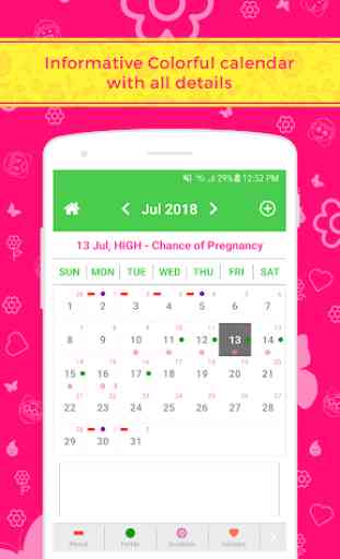 Period Tracker Ovulation & Pregnancy Calendar 3