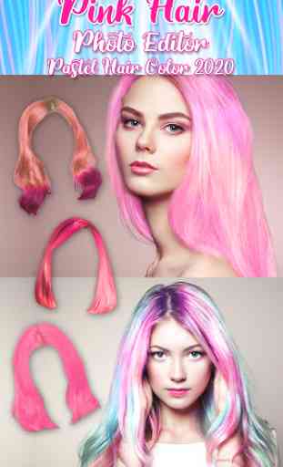 Pink Hair Photo Editor  1