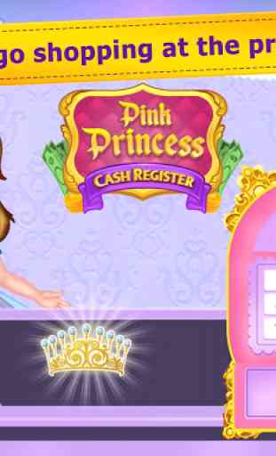 Pink Princess Grocery Market Cash Register 1