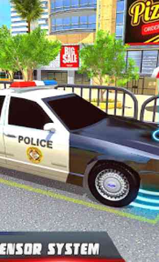 Police Car Parking City Highway: Car Parking Games 2