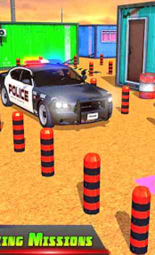Police Car Parking City Highway: Car Parking Games 4