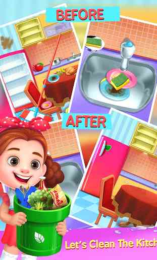 Princess Room Cleaning : Keep your House Clean 3